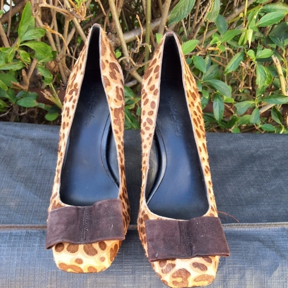 Elizabeth & James Cheetah print Pumps 9.5 - Picture 4 of 12
